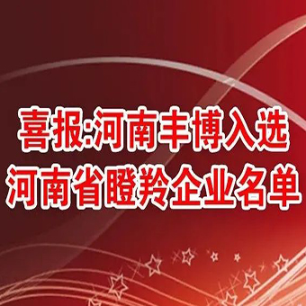 喜報：河南豐博入選河南省瞪羚企業名單